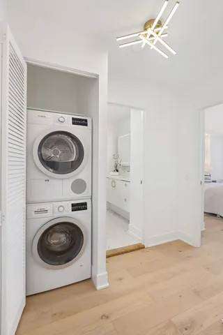 a view of city from a balcony