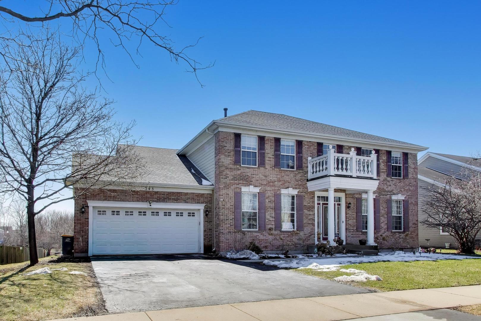 343 Copper Springs Lane Elgin, IL 60124 - Photo 2 of 50 a front view of building with yard