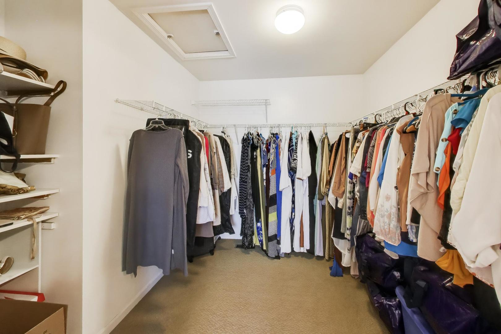 343 Copper Springs Lane Elgin, IL 60124 - Photo 24 of 50 a view of walk in closet with clothes
