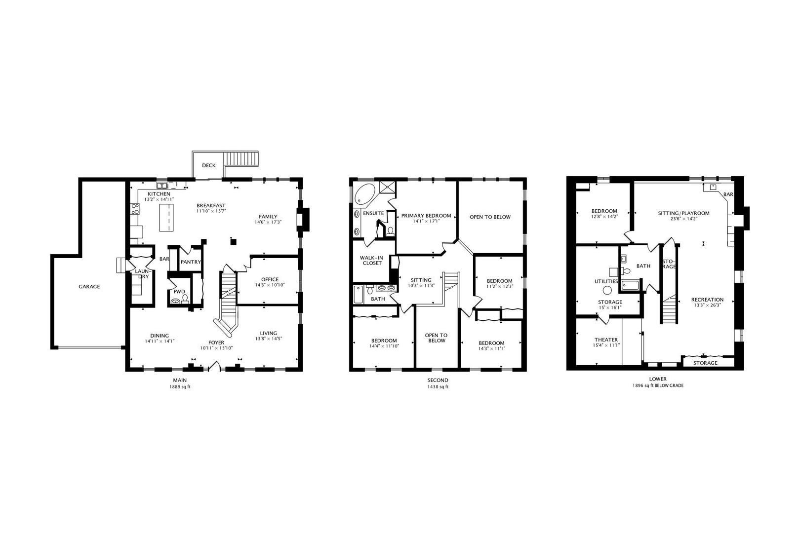 343 Copper Springs Lane Elgin, IL 60124 - Photo 47 of 50 a picture of a floor plan