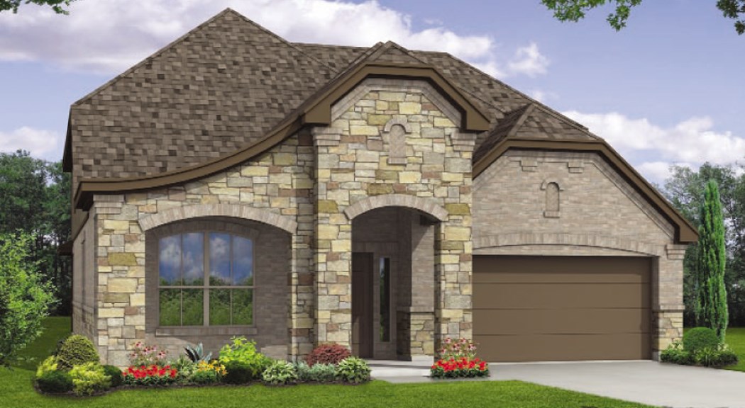 a view of building with garden