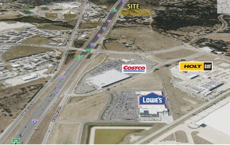 Tbd Tbd Airport Road Georgetown, TX 78628 - Photo 2 of 3 Southbound Aerial