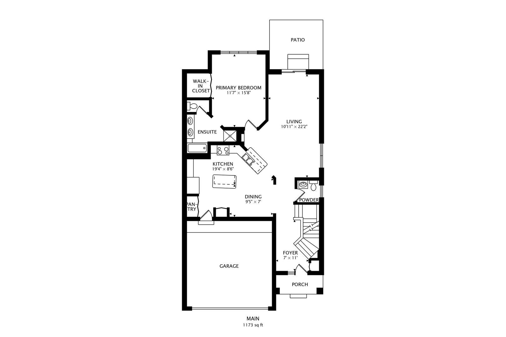 2487 Stonegate Road Algonquin, IL 60102 - Photo 37 of 39 a picture of a floor plan