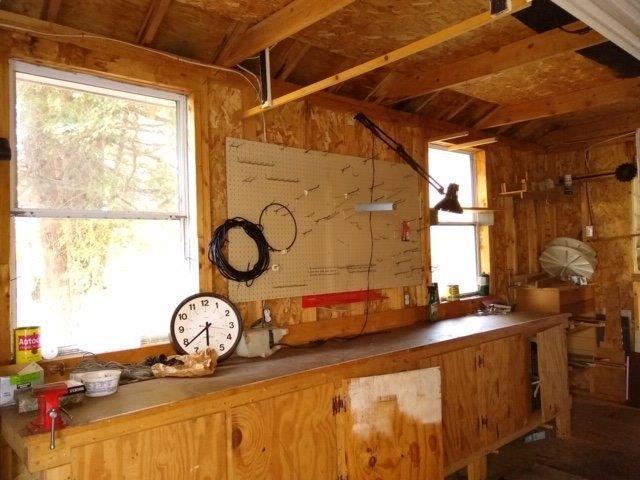 564 Abbott Road Winslow, ME 04901 - Photo 8 of 9 Inside Workshop
