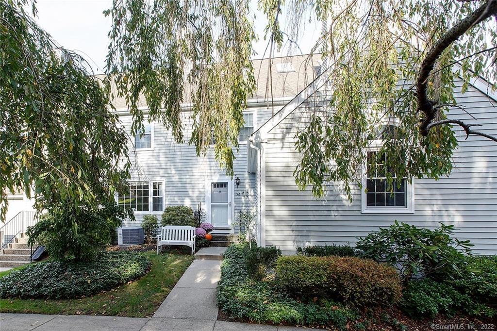a view of a house with a trees
