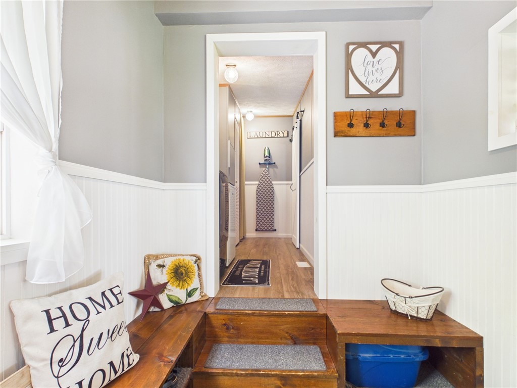 87 Collins Road Lewis Run, PA 16738 - Photo 14 of 48 Rear foyer to main floor laundry