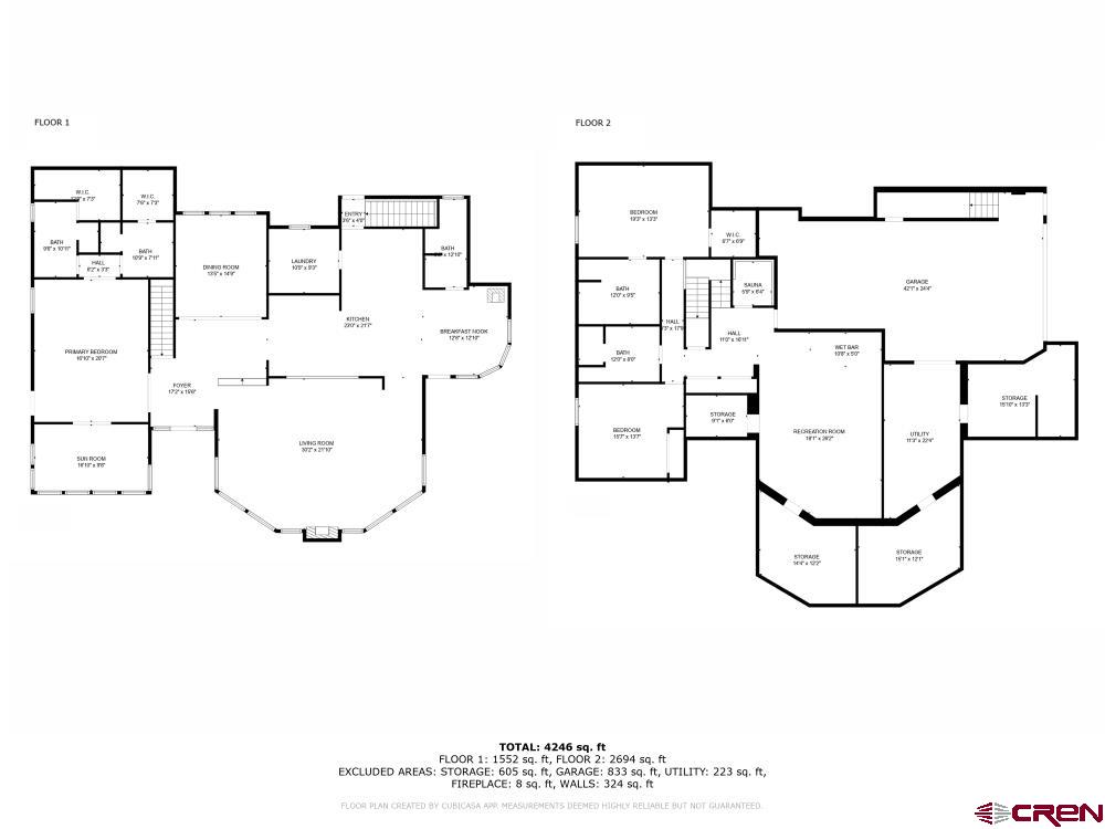 20508 Green Valley Road Cedaredge, CO 81413 - Photo 42 of 42 a picture of floor plan