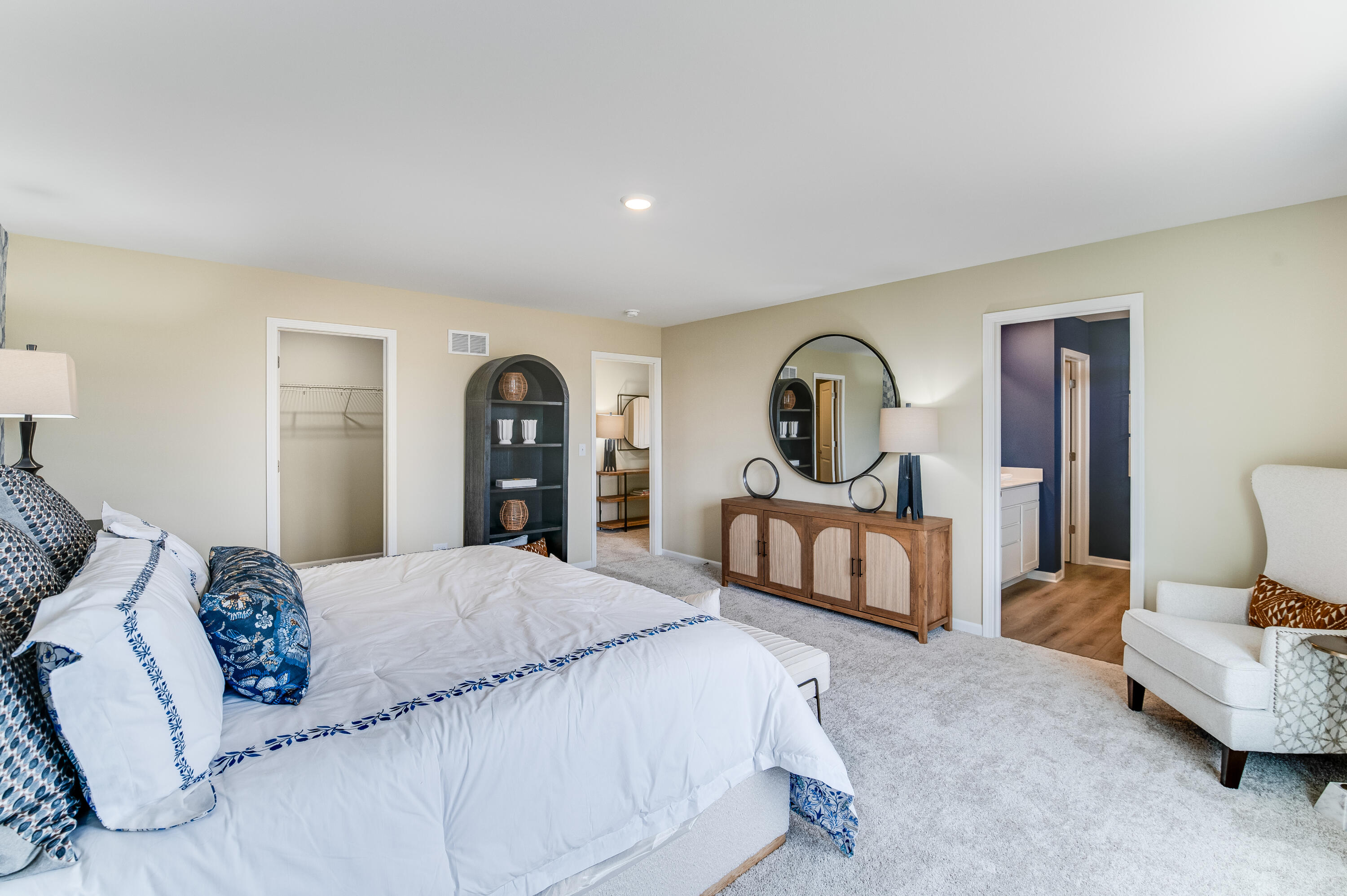 8403 Norwell Street Lowell, IN 46356 - Photo 13 of 26 a bedroom with a bed and a dresser