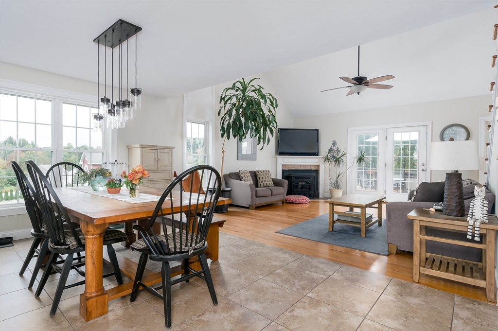 6 Carlson's Way Rutland, MA 01543 - Photo 2 of 34 a dining room with furniture a chandelier and window