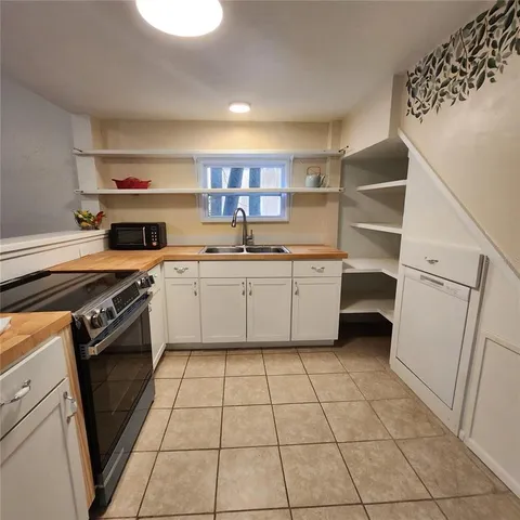 a view of a garden from a window