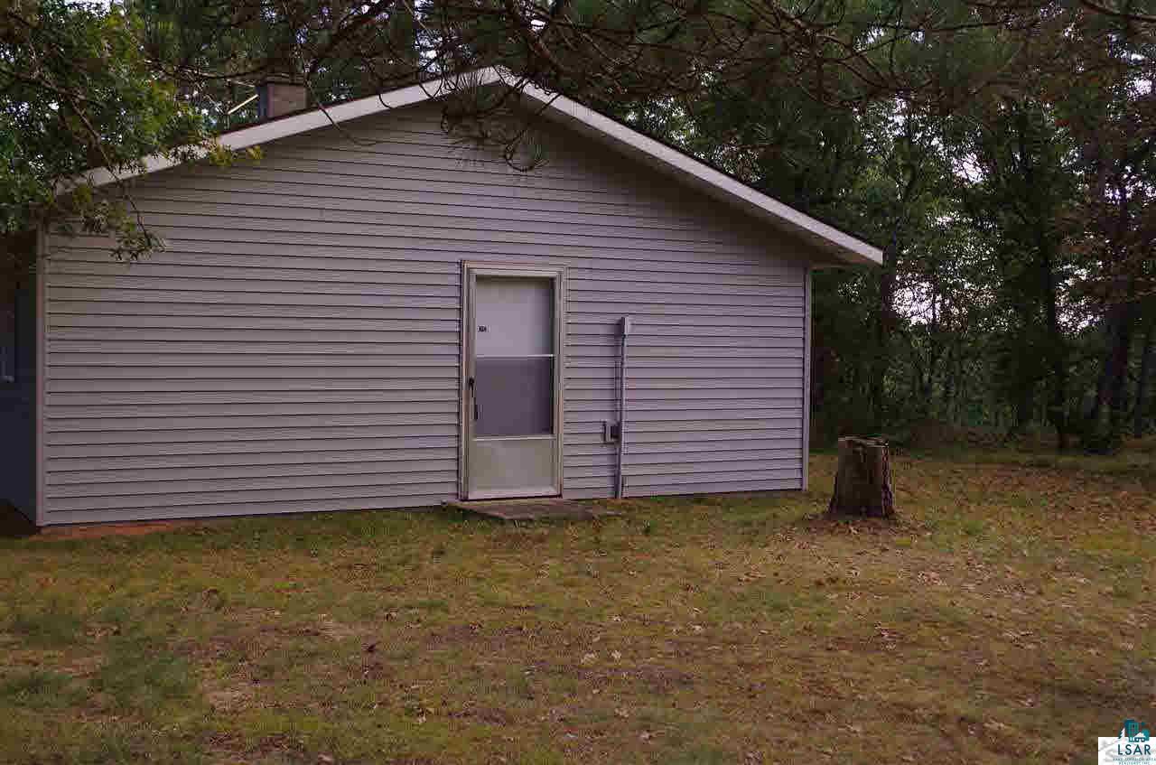 12915 South Flamang Road Gordon, WI 54838 - Photo 2 of 15 Front of cabin