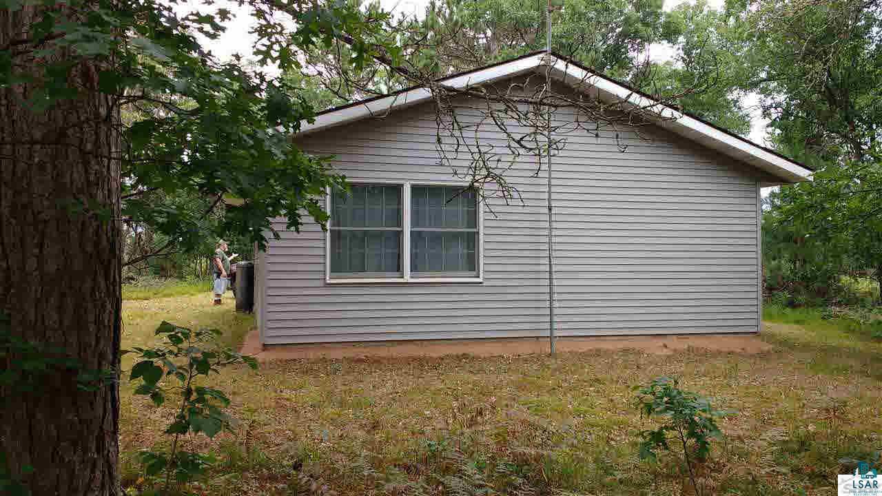 12915 South Flamang Road Gordon, WI 54838 - Photo 3 of 15 Back of Cabin