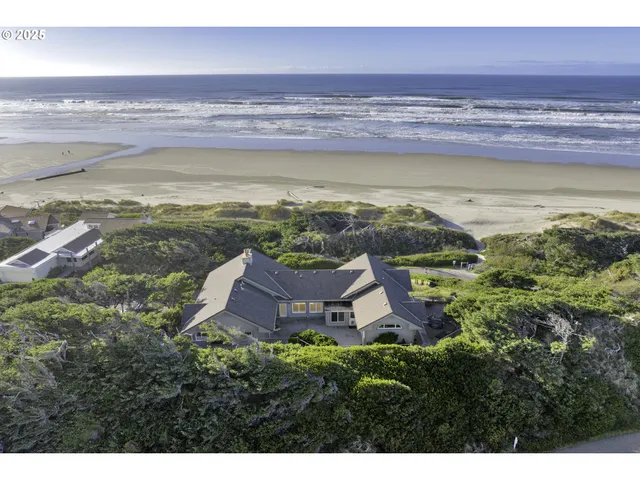 a view of an ocean and beach