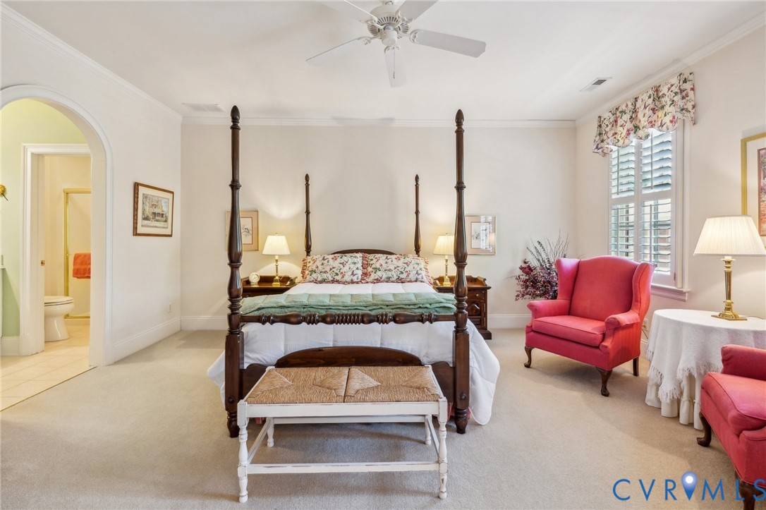 13901 Dunkeld Terrace Midlothian, VA 23113 - Photo 33 of 44 a room with furniture and a view of bedroom