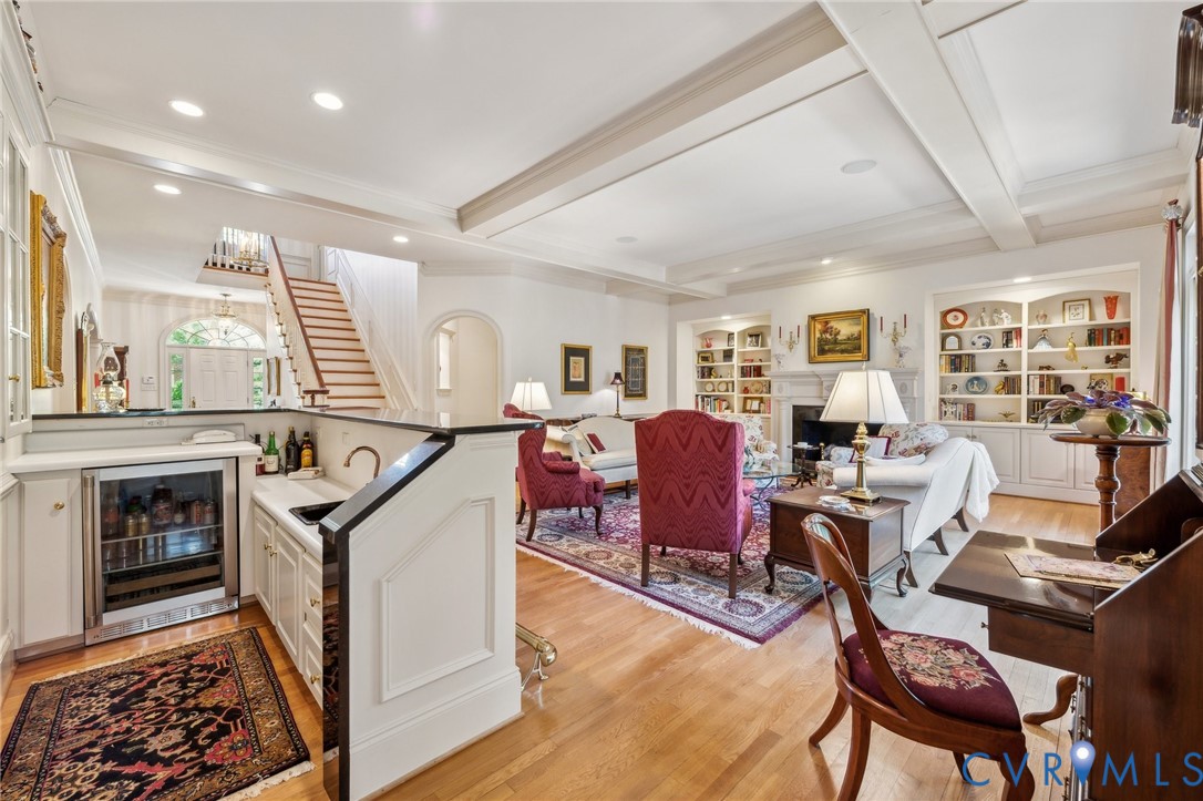 13901 Dunkeld Terrace Midlothian, VA 23113 - Photo 9 of 44 a living room with furniture window and wooden floor