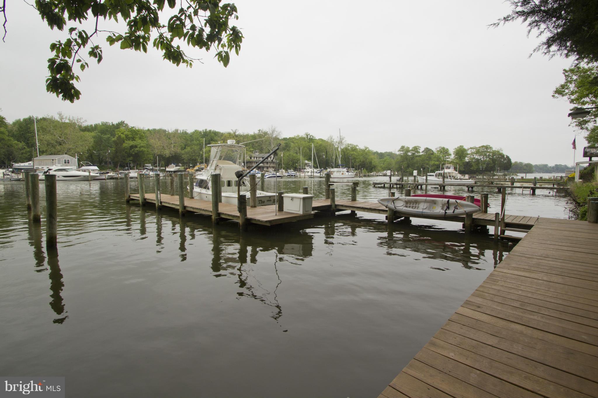985 Round Bay Road Crownsville, MD 21032 - Photo 5 of 29 Dock with two slips