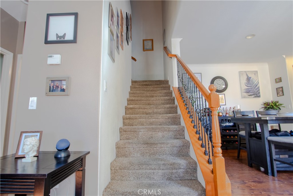 8090 Cornwall Court, Unit 38 Rancho Cucamonga, CA 91739 - Photo 12 of 47 a view of entryway and hall
