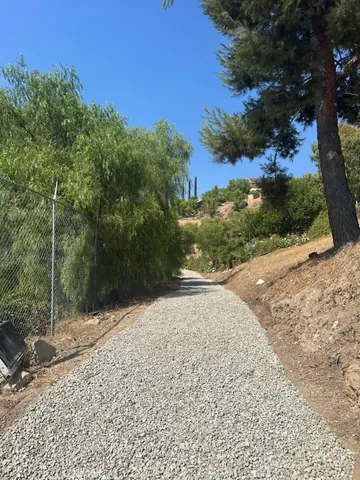 an aerial view of a houses