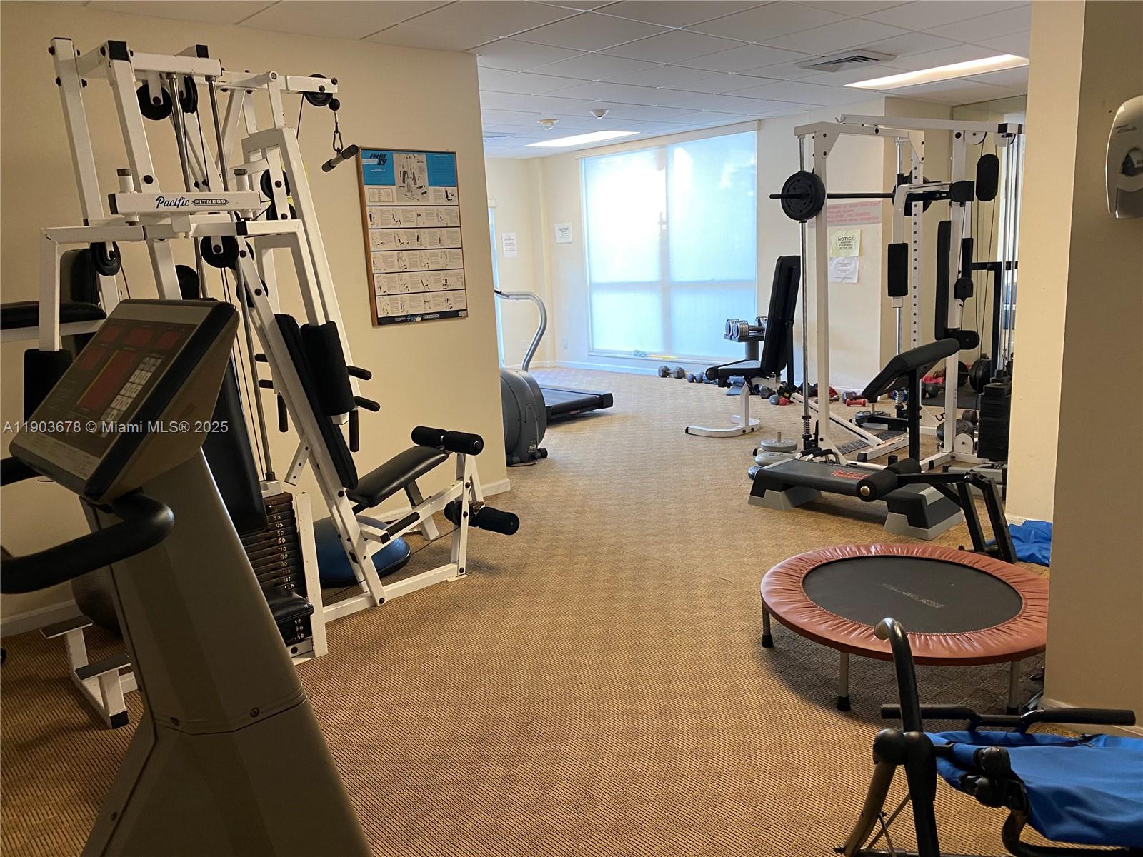 1625 Southeast 10th Avenue, Unit 205 Fort Lauderdale, FL 33316 - Photo 21 of 32 a view of a room with gym equipment