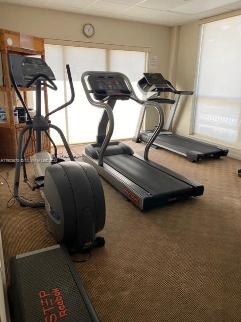1625 Southeast 10th Avenue, Unit 205 Fort Lauderdale, FL 33316 - Photo 23 of 32 a view of a room with gym equipment