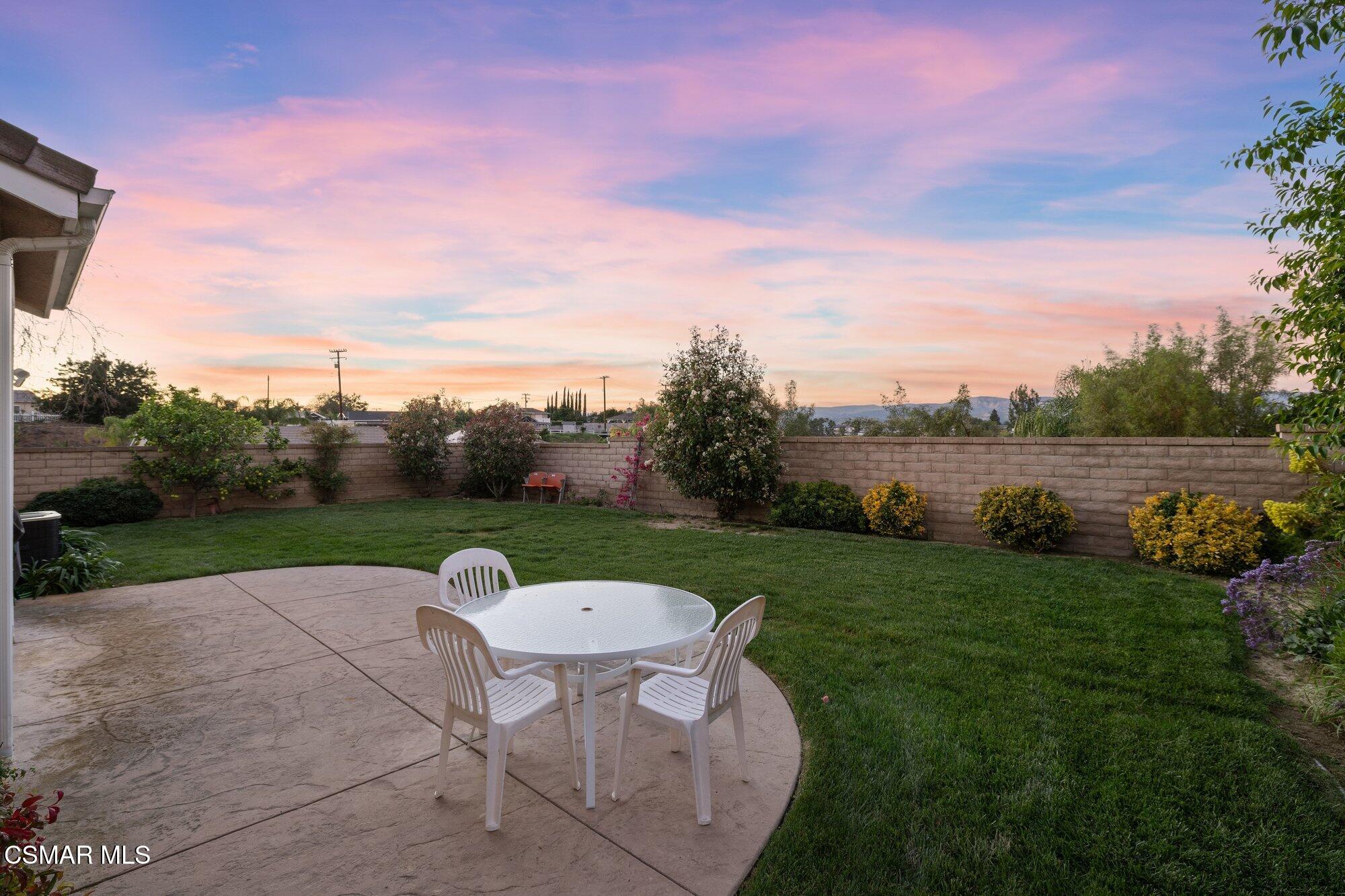 3205 Pine View Drive Simi Valley, CA 93065 - Photo 48 of 72 a view of a garden with lawn chairs