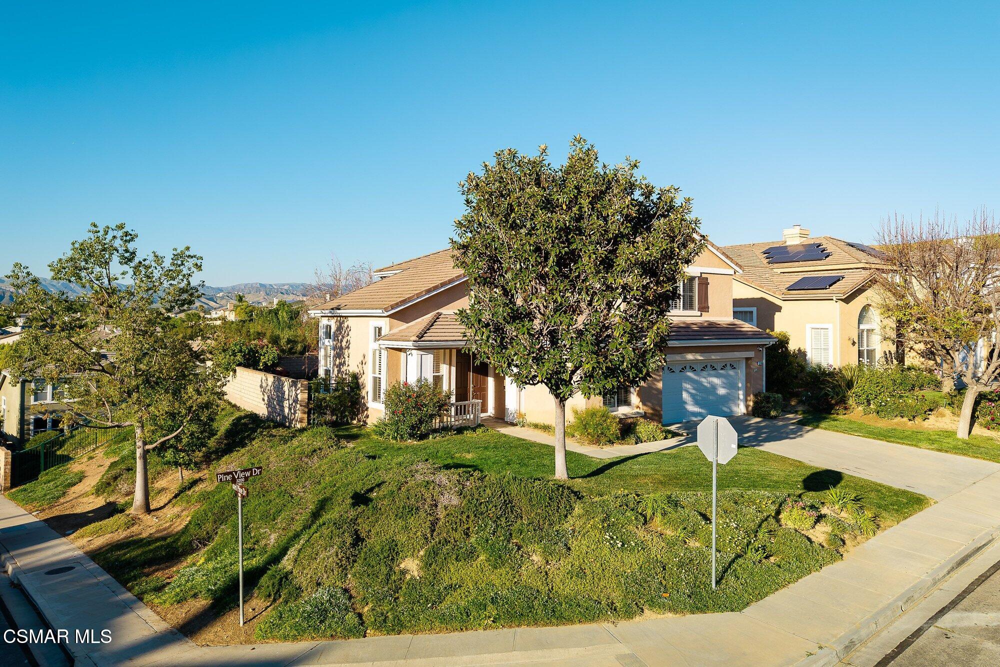 3205 Pine View Drive Simi Valley, CA 93065 - Photo 65 of 72 front view of house with a yard