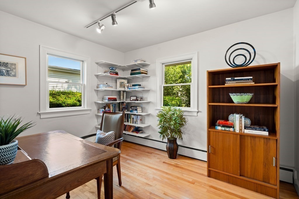 6 Dean Road Marblehead, MA 01945 - Photo 20 of 29 a view of a workspace with furniture and a window