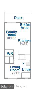 7941 Silver Oak Road Hanover, MD 21076 - Photo 55 of 56 FLOOR PLAN - MAIN LEVEL