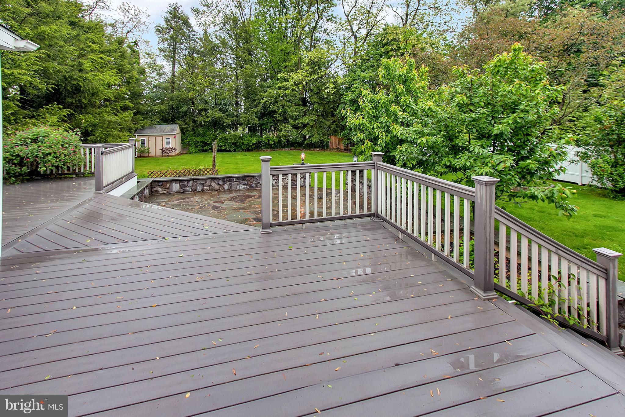 610 Howard Road West Chester, PA 19380 - Photo 33 of 40 Deck to backyard