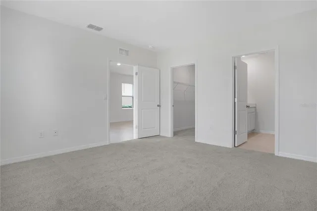 a view of empty room