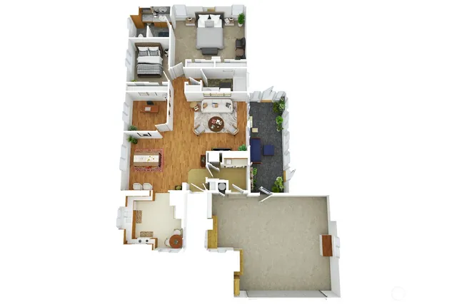 a picture of floor plan