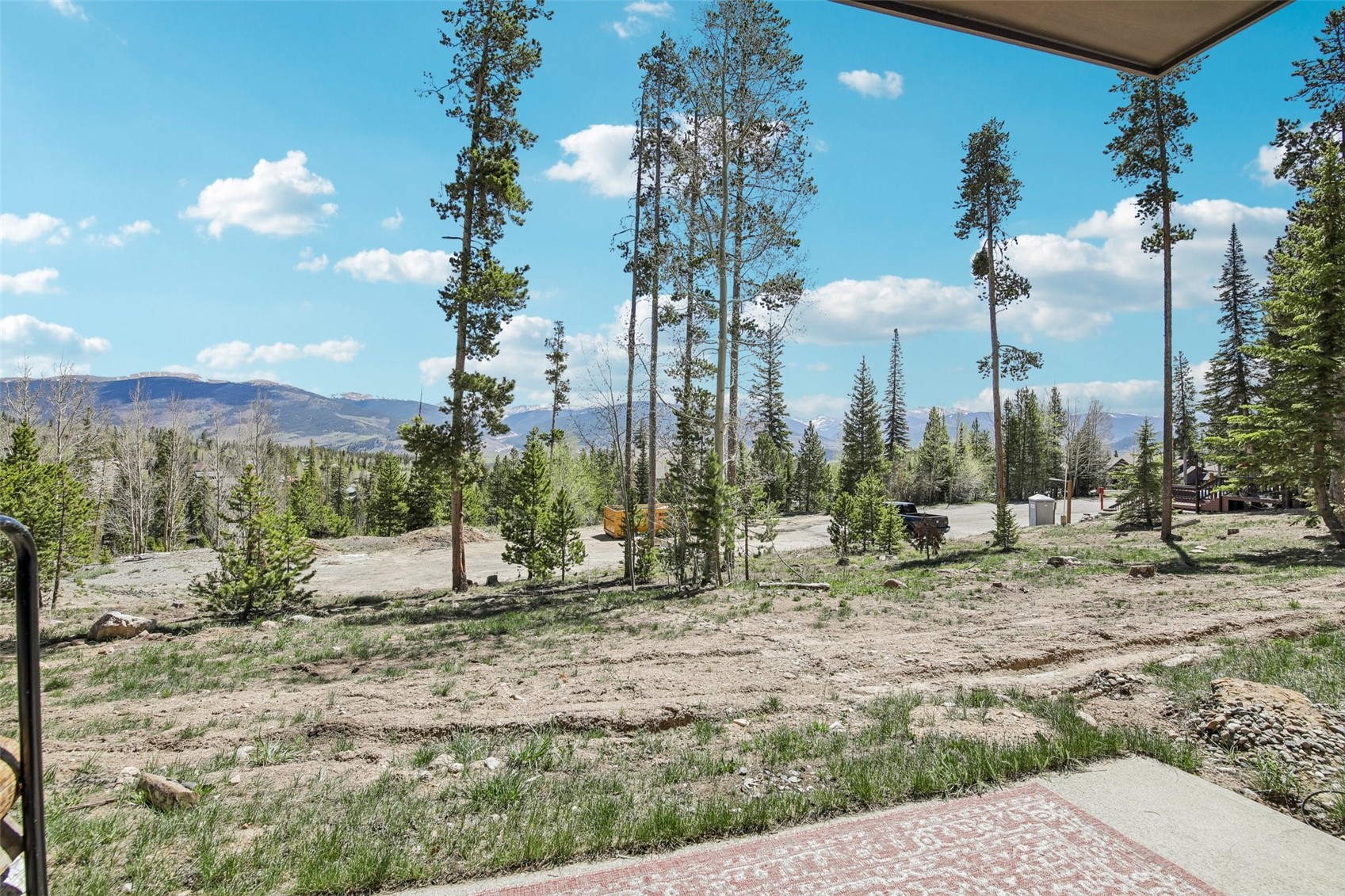 89310 Ryan Gulch Road, Unit 103 Silverthorne, CO 80498 - Photo 25 of 48 a view of a park with a row of palm trees