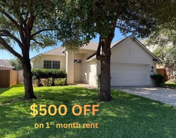 $2,100 | 3709 Pine Needle Circle, Round Rock, TX 78681