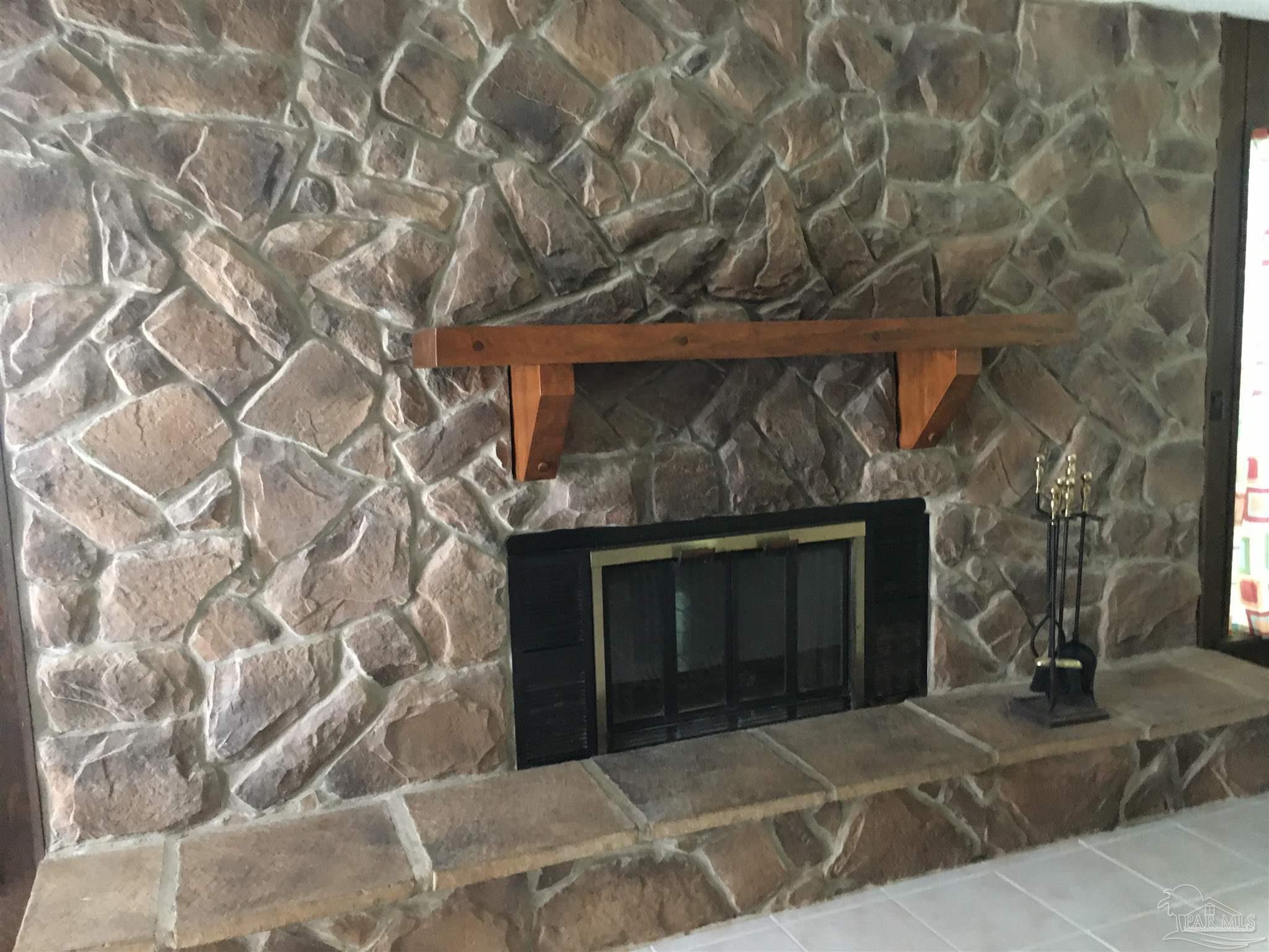 1381 Ridge Way Cantonment, FL 32533 - Photo 8 of 41 MASSIVE FIREPLACE MANTEL