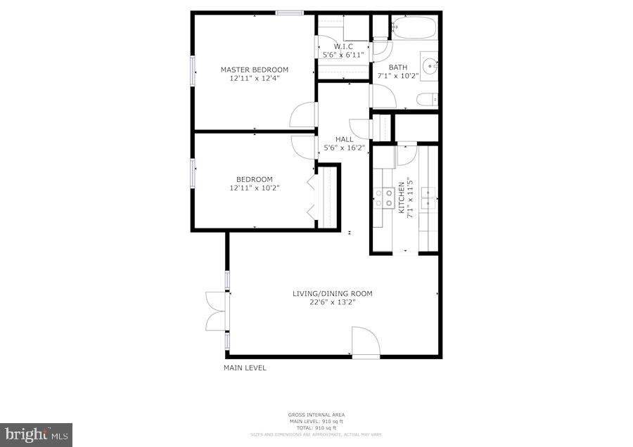 5905 Noblestown Road, Unit I Springfield, VA 22152 - Photo 29 of 29 Floorplan