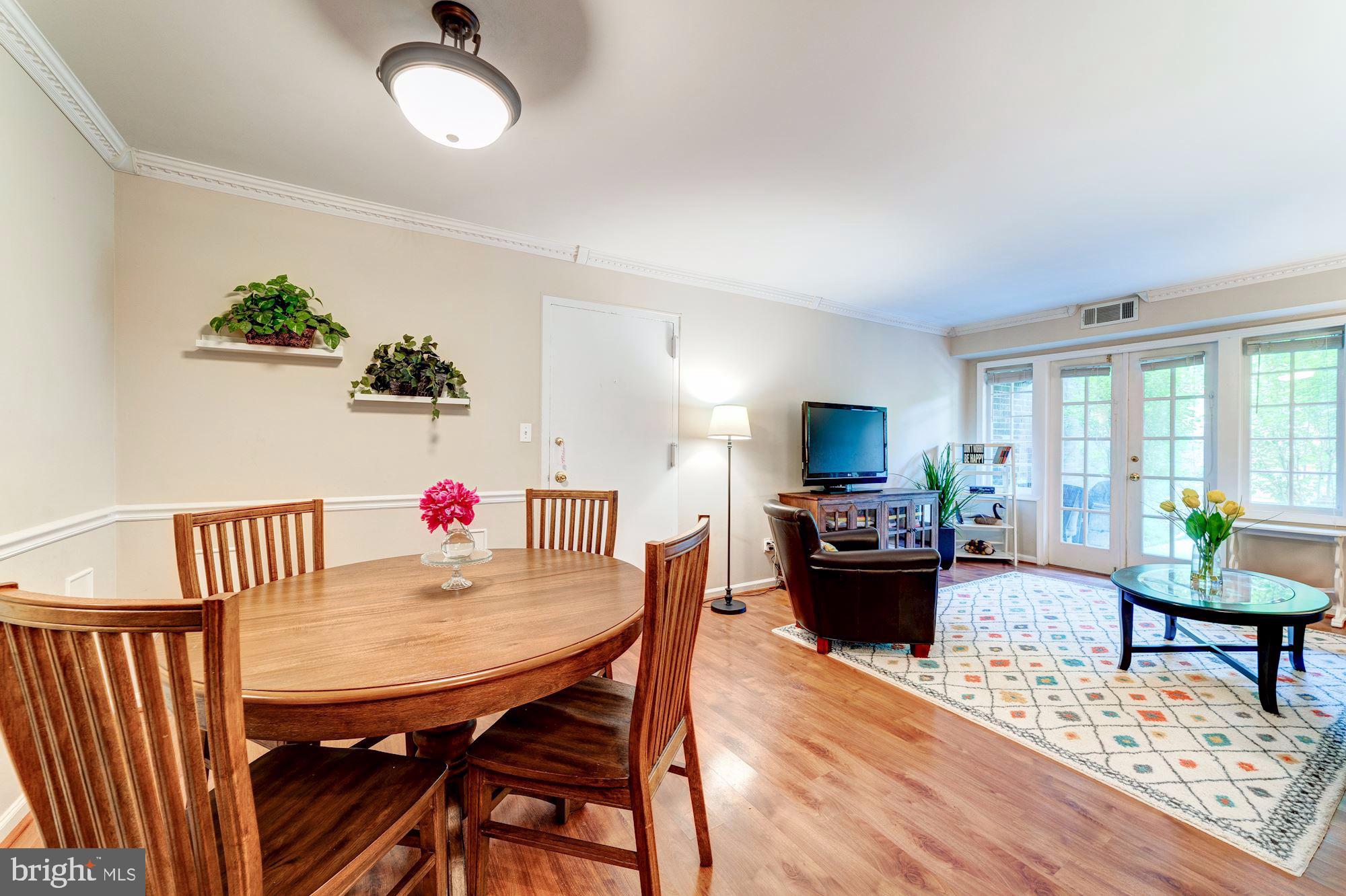 5905 Noblestown Road, Unit I Springfield, VA 22152 - Photo 4 of 29 Large dining room and family room