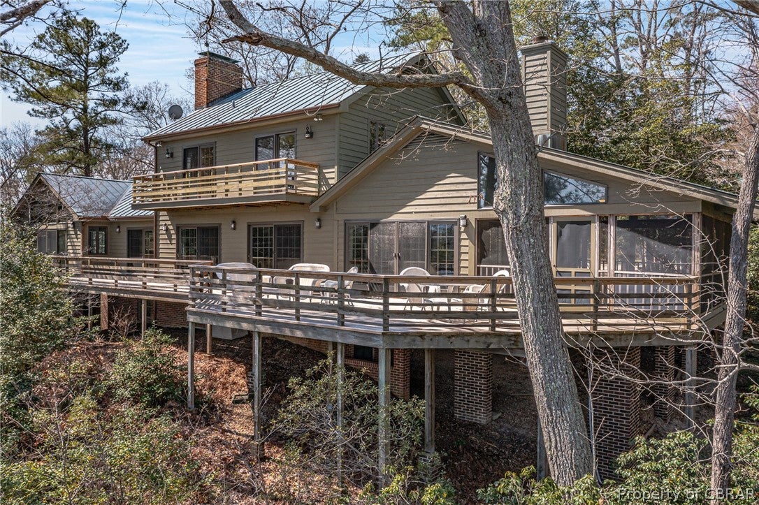 85 Rivers Bend Road Lancaster, VA 22503 - Photo 34 of 46 Waterside of house