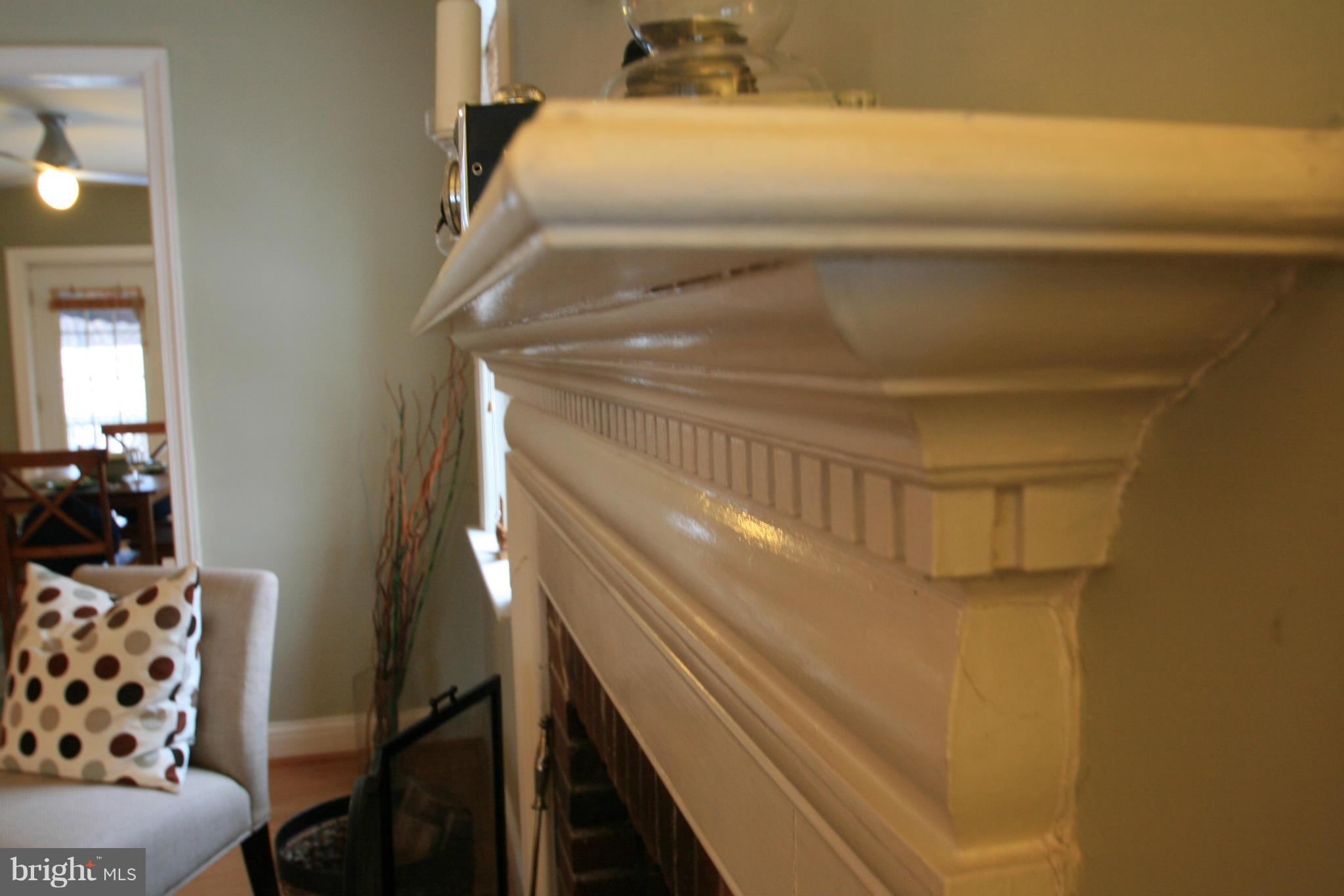 3711 Ednor Road Baltimore, MD 21218 - Photo 7 of 30 Mantle Detail