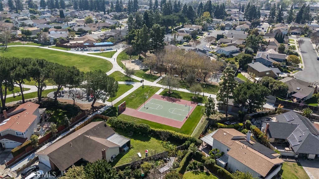 14612 Emerywood Road Tustin, CA 92780 - Photo 42 of 50 Aerial view of basketball court