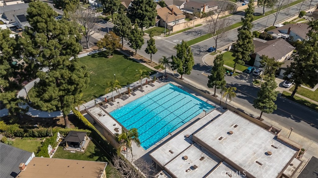 14612 Emerywood Road Tustin, CA 92780 - Photo 46 of 50 Aerial view of clubhouse and association pool
