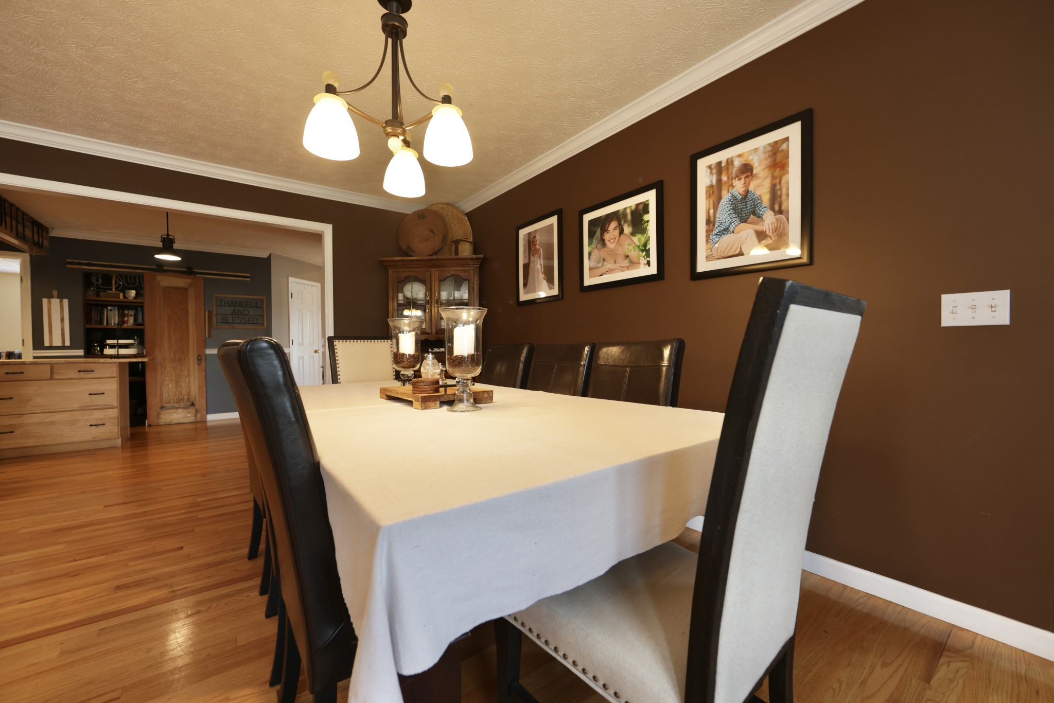 6808 Hester Road Springfield, TN 37172 - Photo 29 of 50 a view of a dining room with furniture and wooden floor