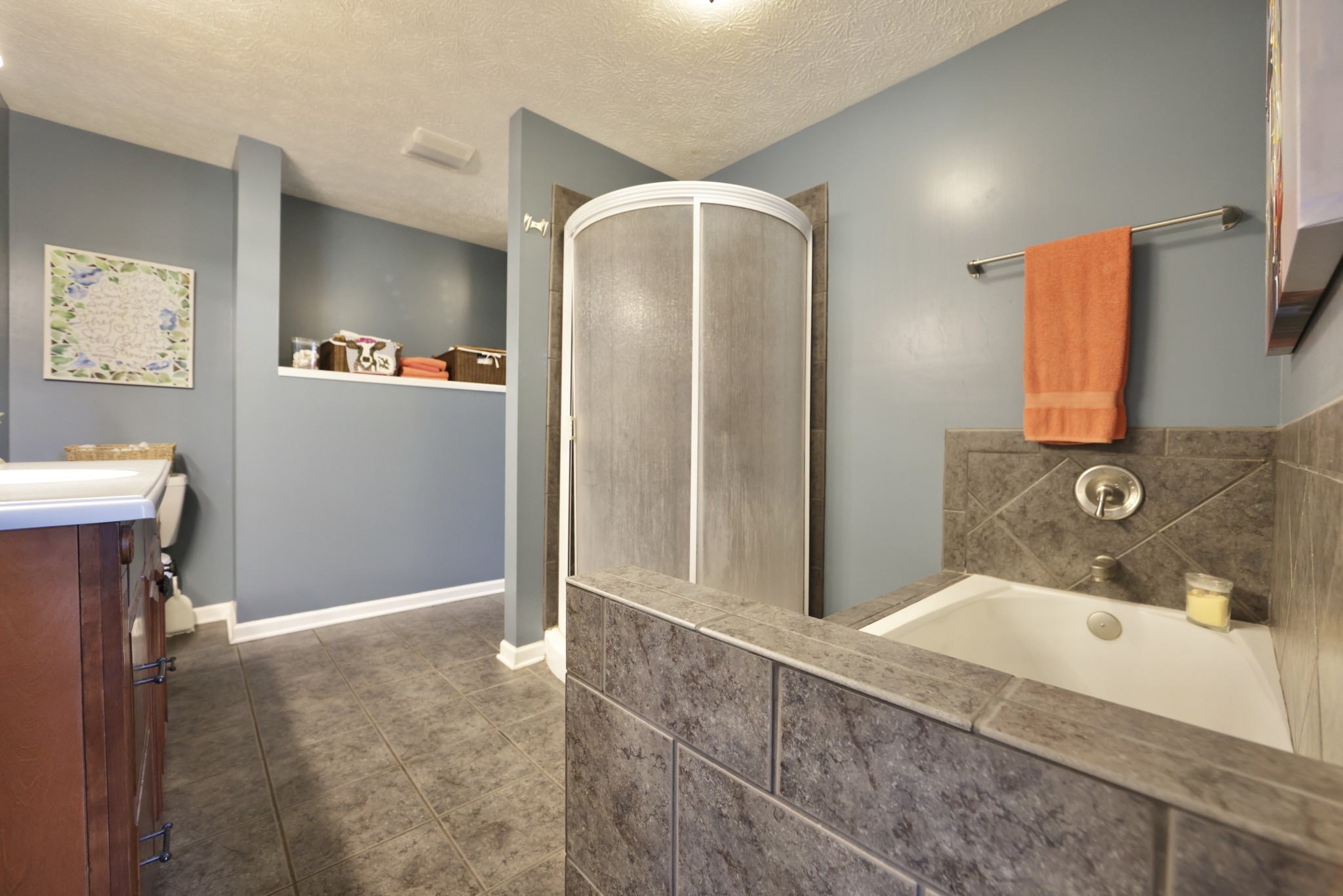 6808 Hester Road Springfield, TN 37172 - Photo 33 of 50 a bathroom with a tub sink and mirror