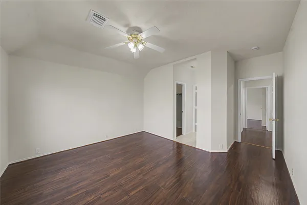 wooden floor in an empty room