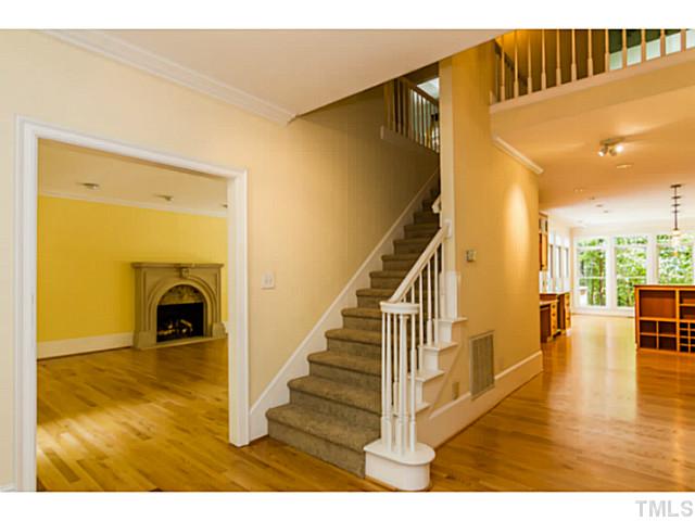 1300 Milvaney Court Raleigh, NC 27615 - Photo 25 of 25 The grand entrance is open to the main rooms of the first floor creating an open floor plan.