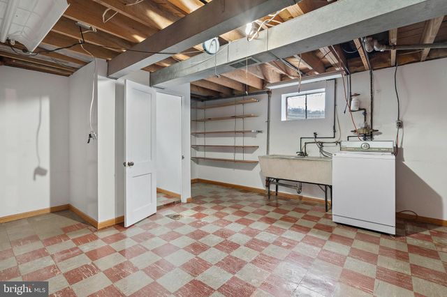 a view of a storage & utility room