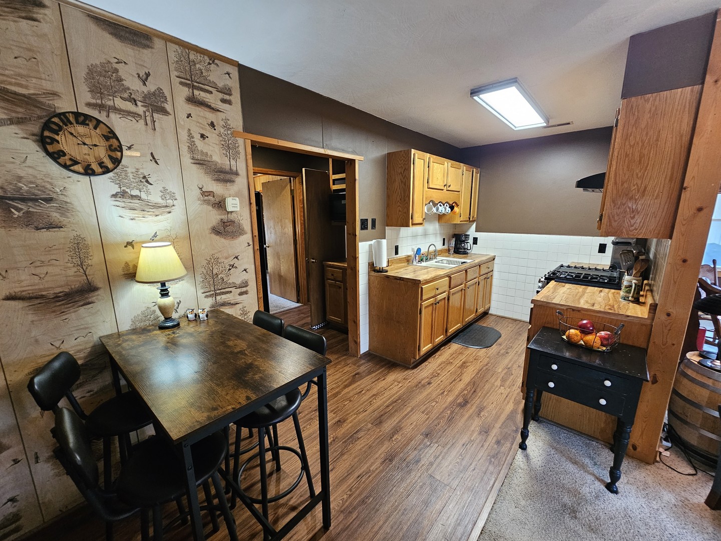 13751 North Condor Lane Bluford, IL 62814 - Photo 25 of 38 a kitchen with sink cabinets and stove