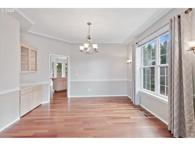 a view interior of the house and wooden floor