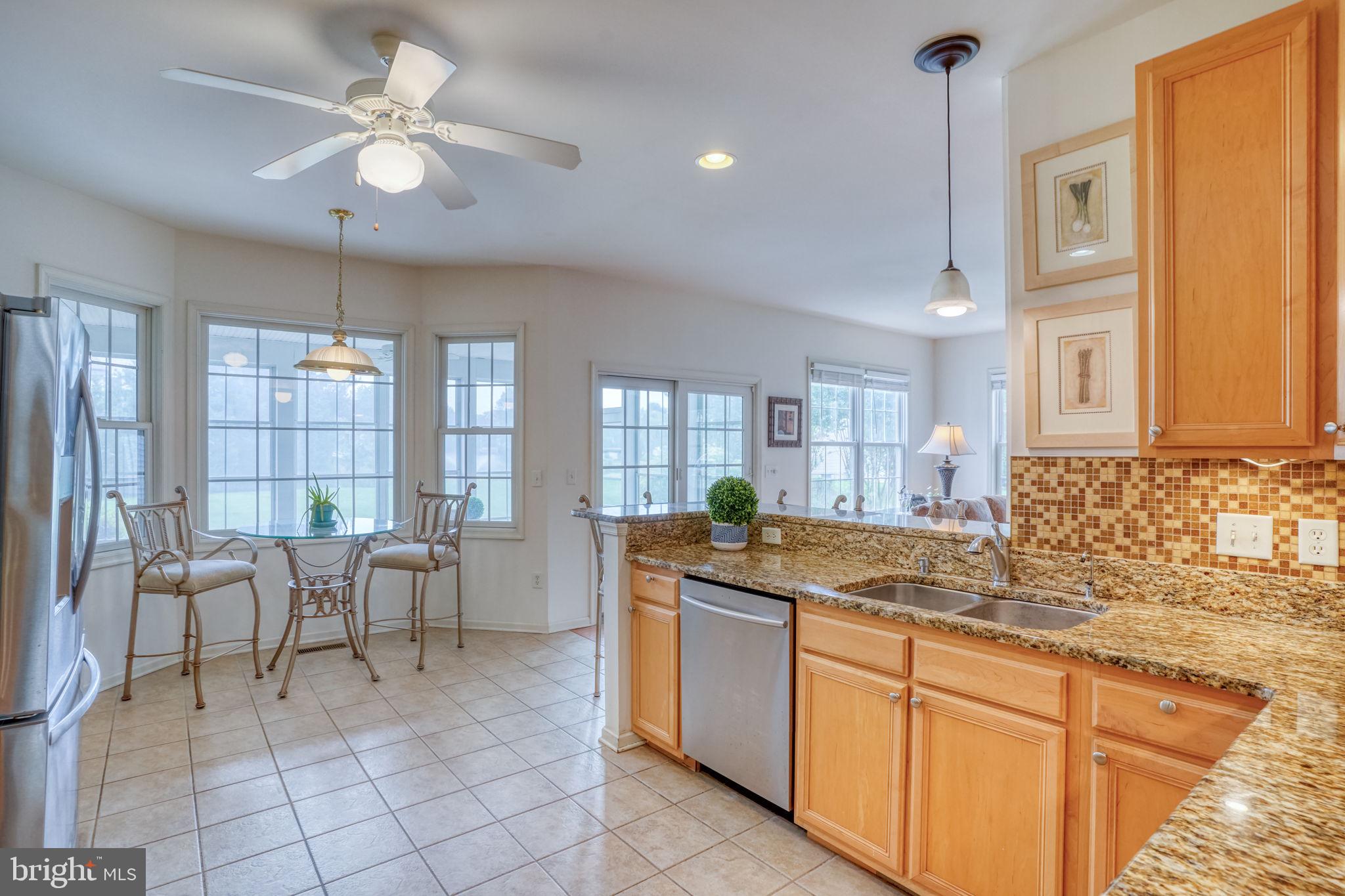 36 Kenmare Way Rehoboth Beach, DE 19971 - Photo 16 of 62 Bright and inviting kitchen space.