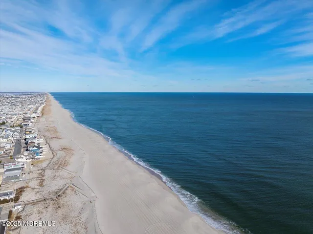 a view of beach and ocean