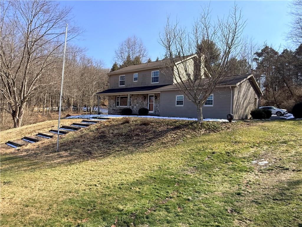 88 Shaffer Drive Indiana, PA 15701 - Photo 20 of 29 a view of a house with a yard covered with snow